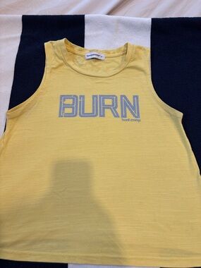 Burn Boot Camp Women’s Yellow Tank Top